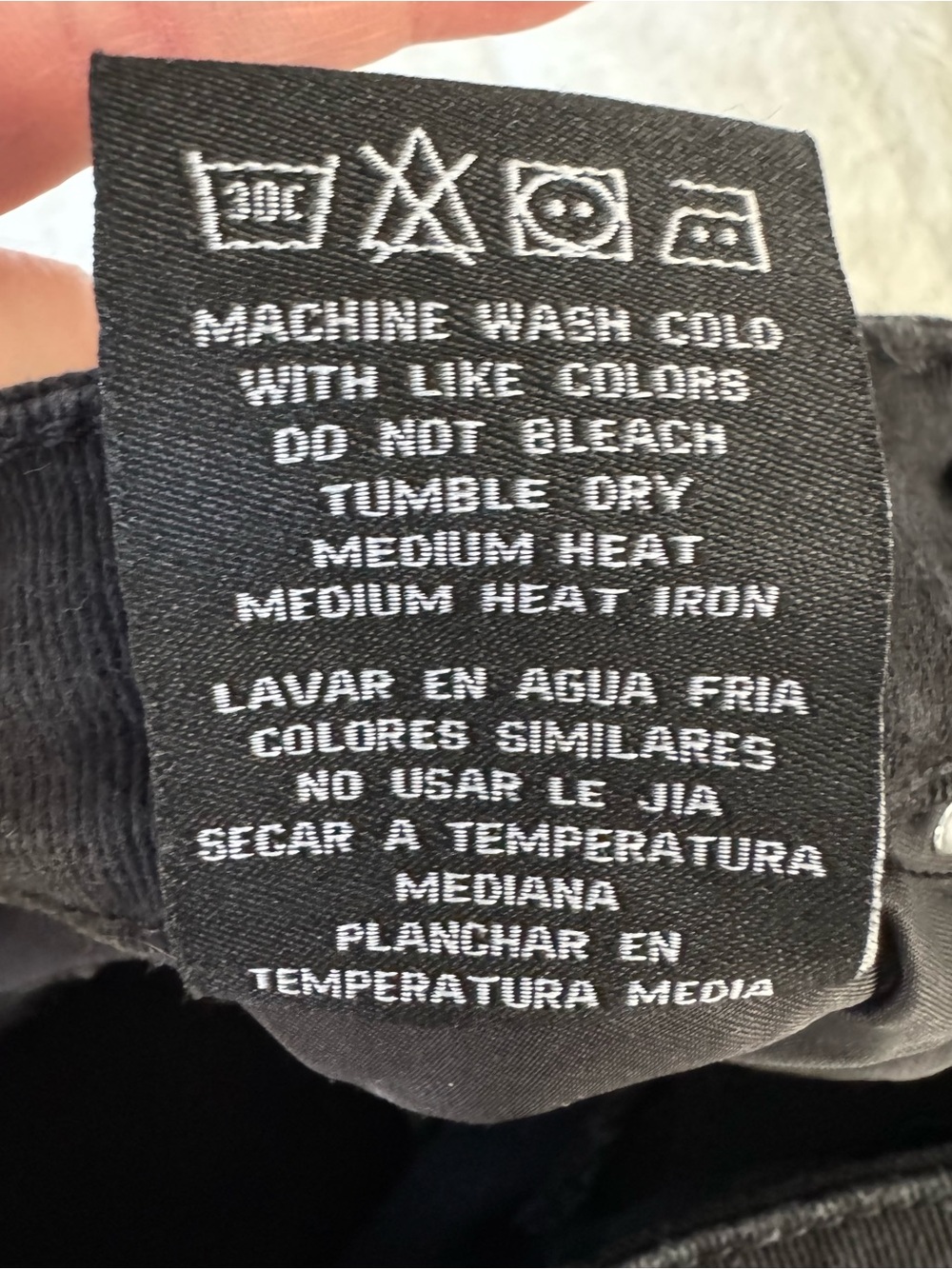 Waimea Distressed Black Men's Skinny Jeans - Picture 10 of 12